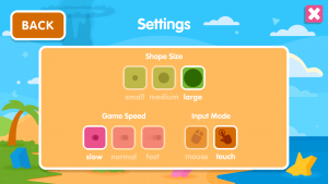 Eyelander settings menu